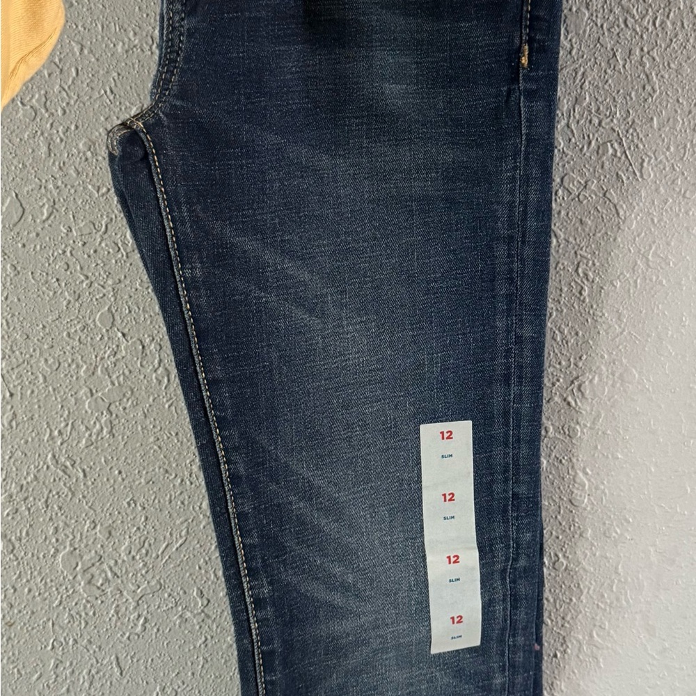 Dark Blue Denim Jeans